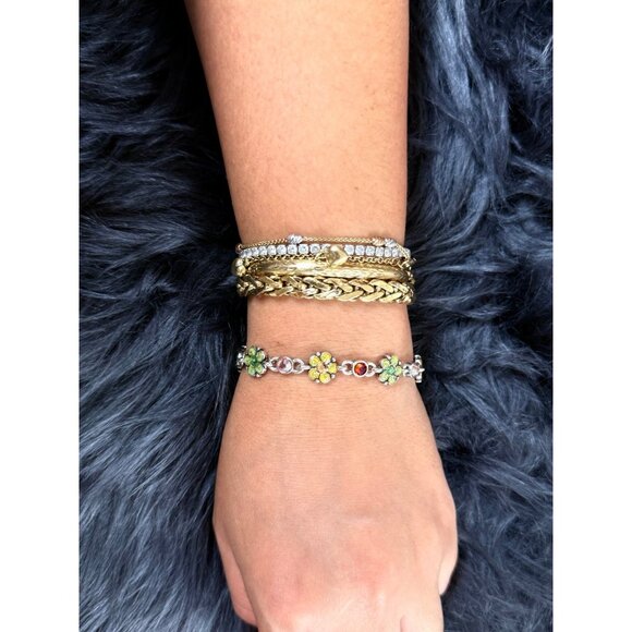 Brighton Garden of Eden Flower Bracelet - Picture 6 of 6
